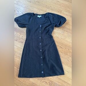 Never worn size small madewell black dress